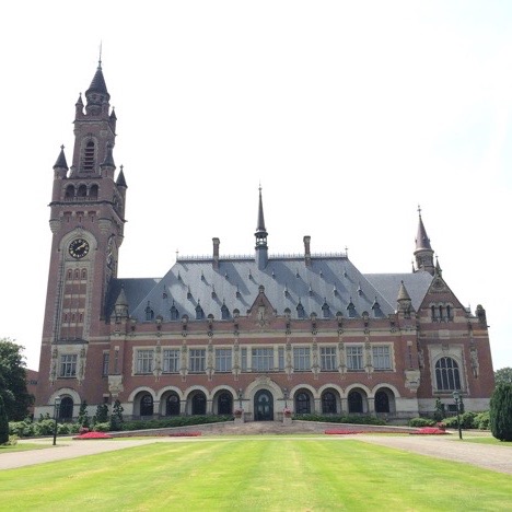 The Peace Palace and its grounds